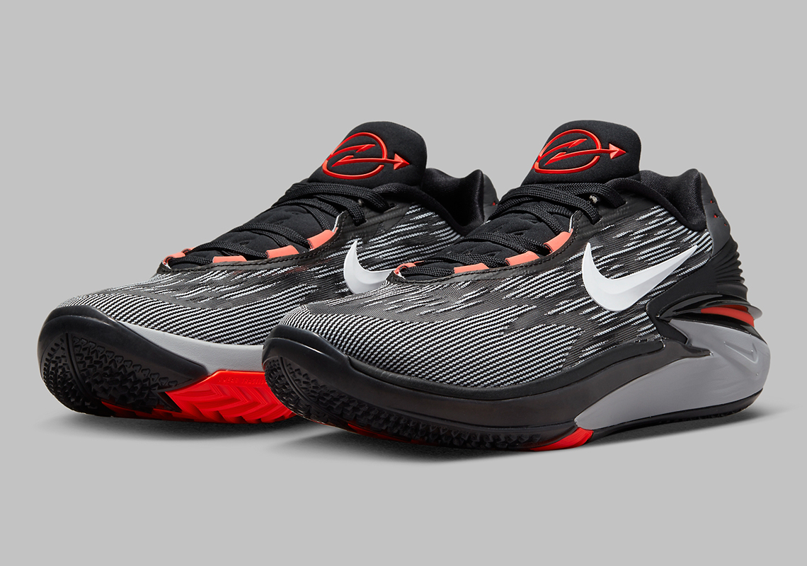 Nike Zoom Gt Cut 2 Black Anthracite Bright Crimson Dj6015 001 7