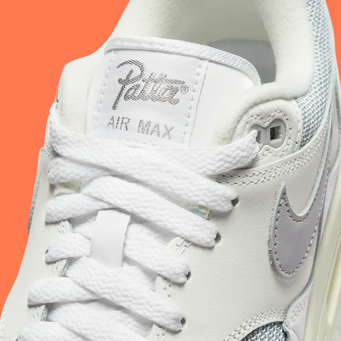 Patta Nike Air Max 1 White Silver Dq0299 100 12