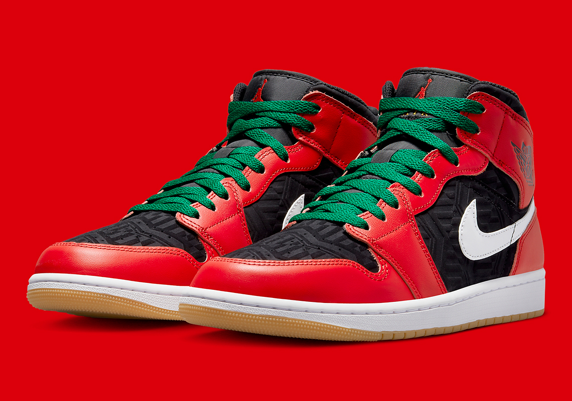 Jordan Brand Gets Into The Christmas Spirit With Upcoming Air Jordan 1 Mid