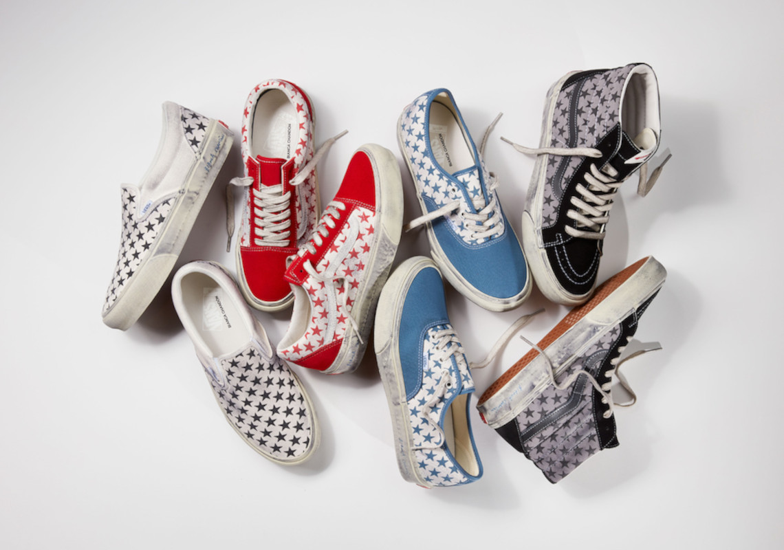 Bianca Chandôn Covers Its Vault By Vans Collection In "Aged" Detailing