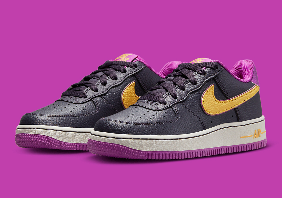 Official Images Of The Nike Air Force 1 Low "Lakers Alternate"