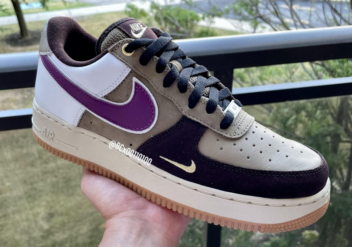 An Unreleased Nike Air Force 1 Low "Viotech" Sample Emerges At An Outlet