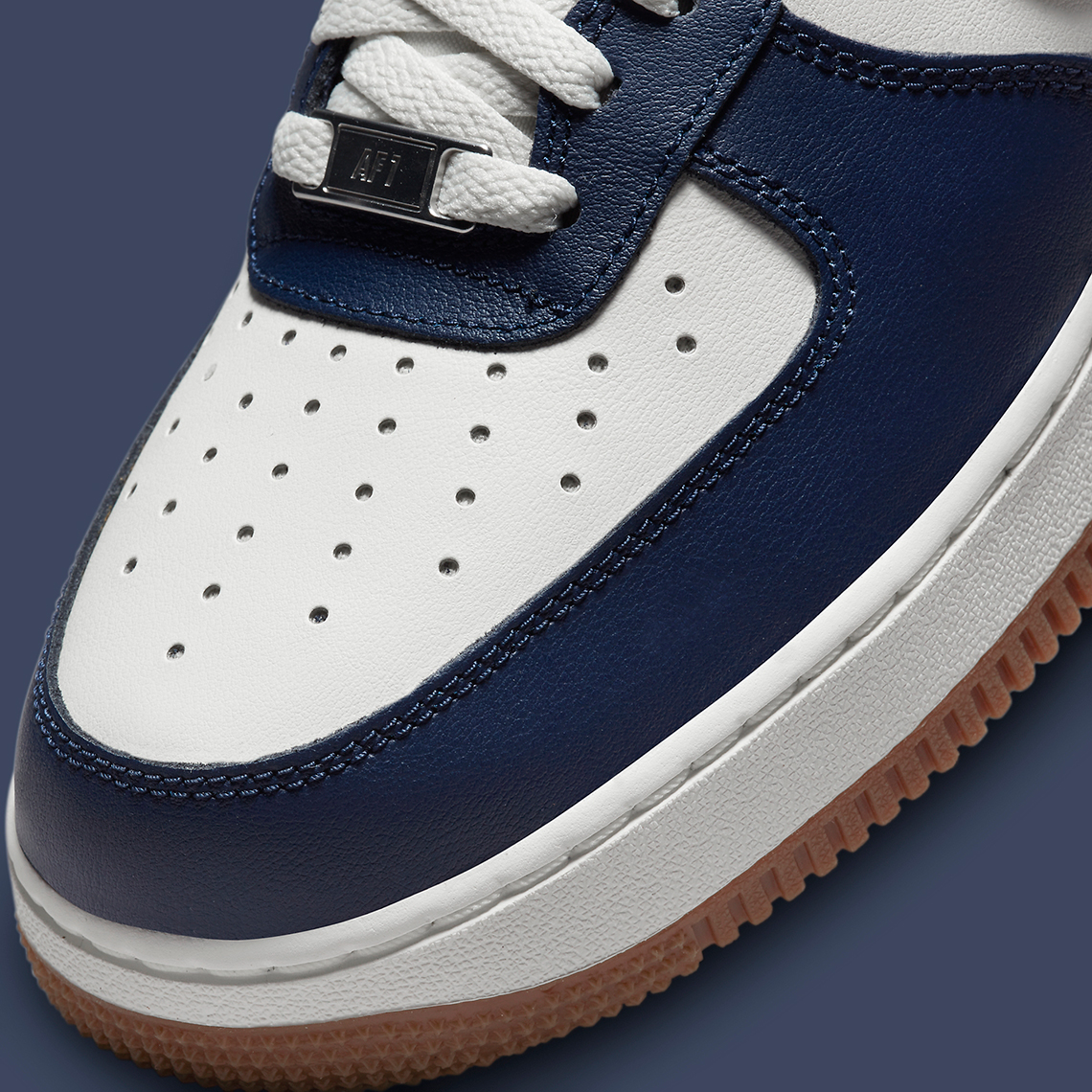 Nike Air Force 1 Navy White Gum Dq7659 101 7