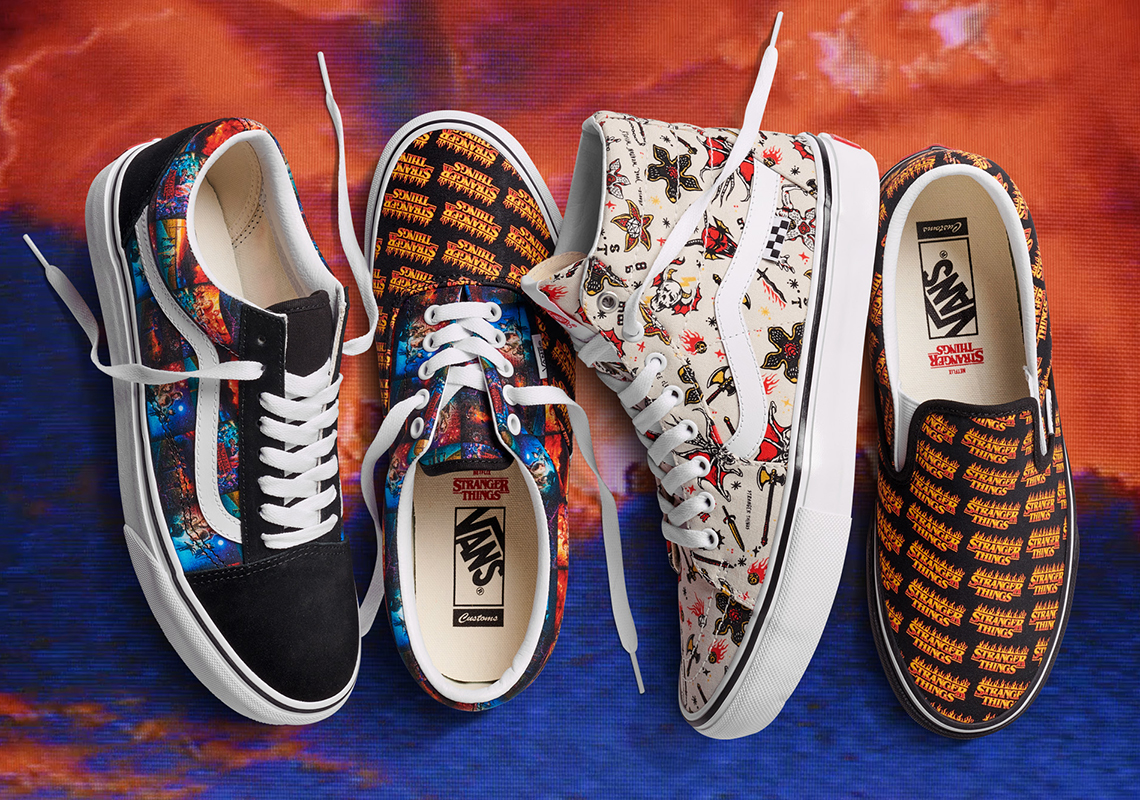 Stranger Things Vans Release Date 10