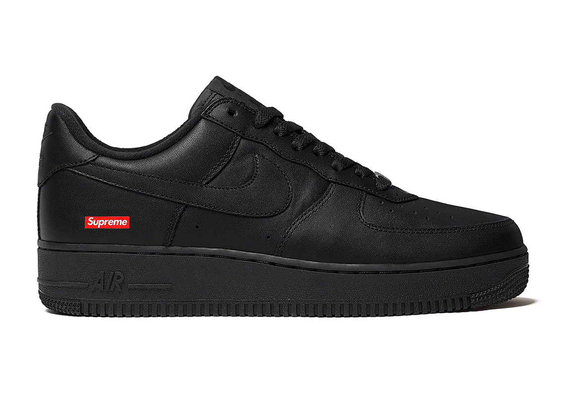 Supreme Nike Air Force 1 Fw22 Black