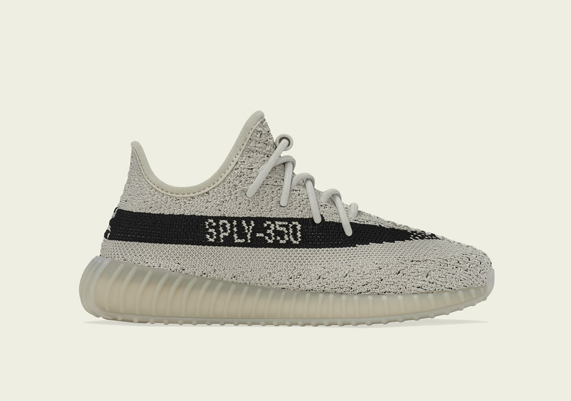 Adiasd Yeezy Boost 350 V2 Slate Kids Hp7872 1