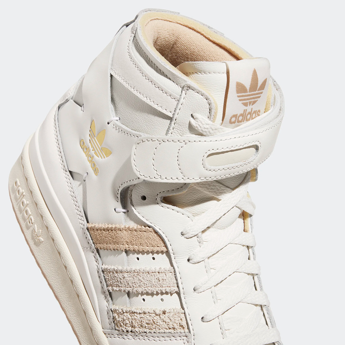 Adidas Forum 84 Hi Cloud White Magic Beige Aluminum Gw1905 5