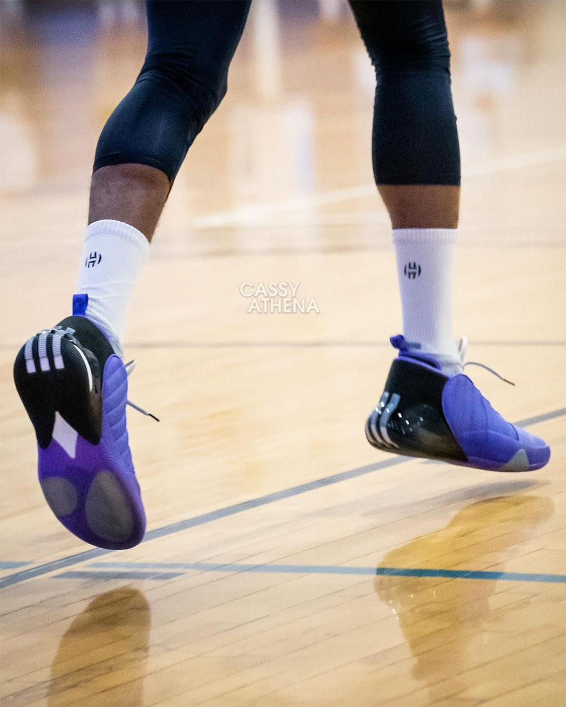 Adidas Harden Vol 7 Purple Black 3