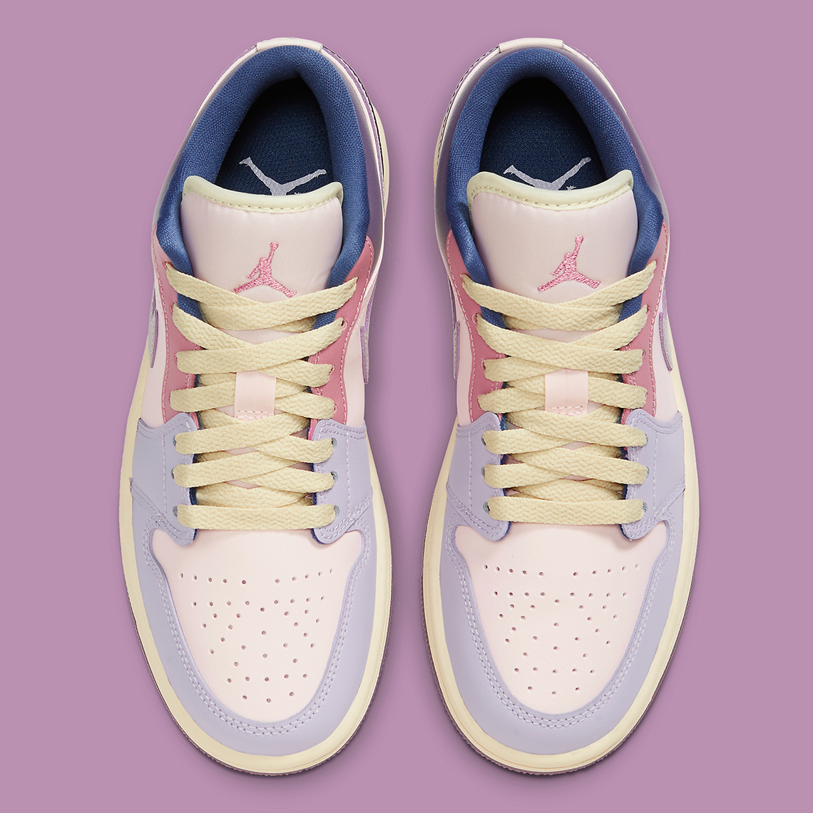 Air Jordan 1 Low Womens Pink Purple Dz2768 651 2