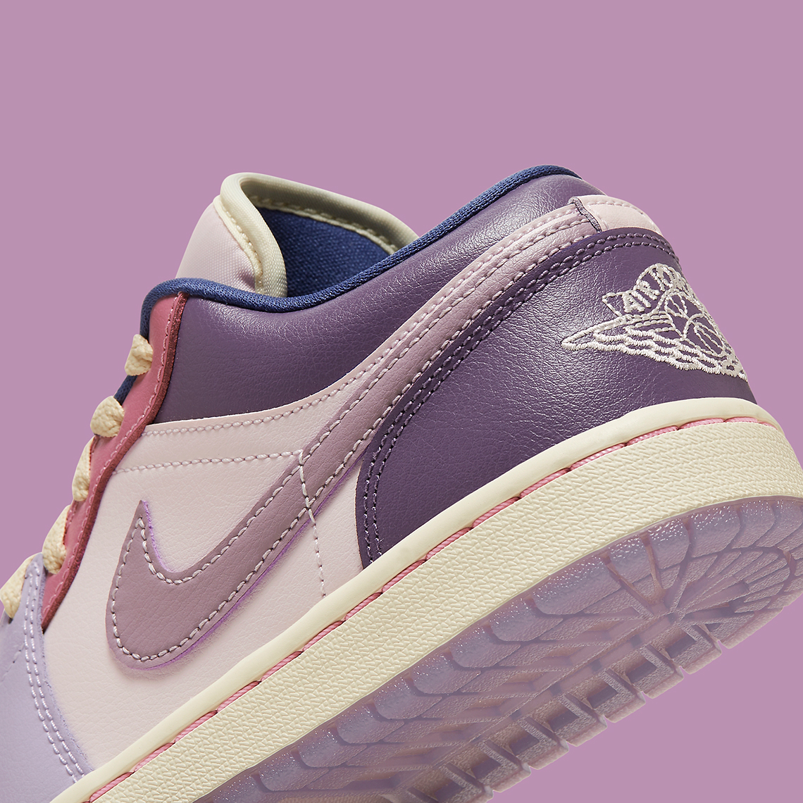 Air Jordan 1 Low Womens Pink Purple Dz2768 651 3