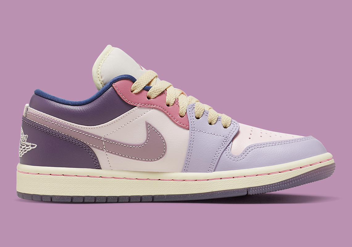 Air Jordan 1 Low Womens Pink Purple Dz2768 651 4