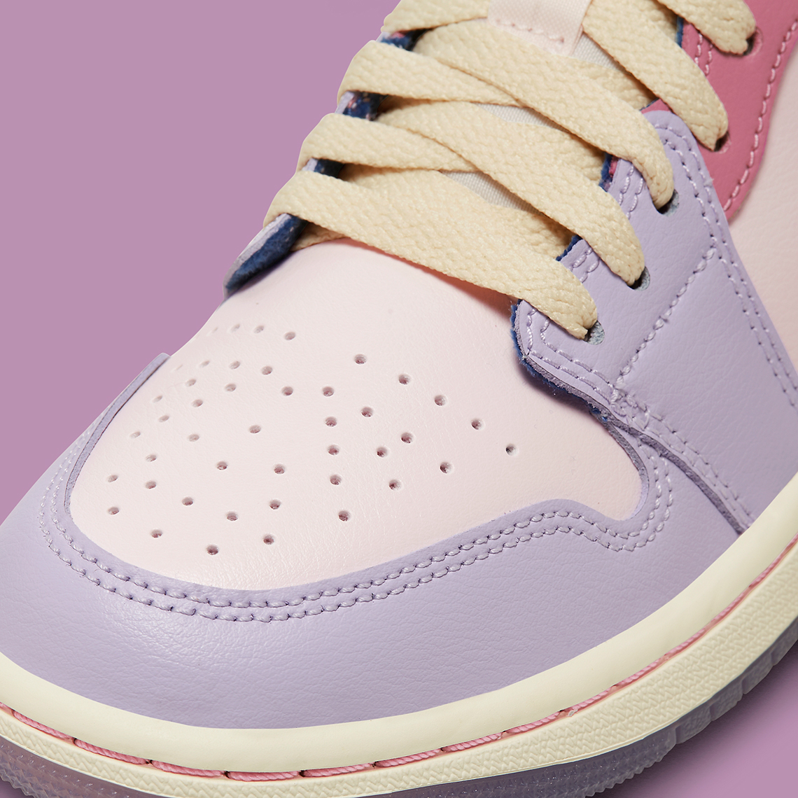 Air Jordan 1 Low Womens Pink Purple Dz2768 651 6