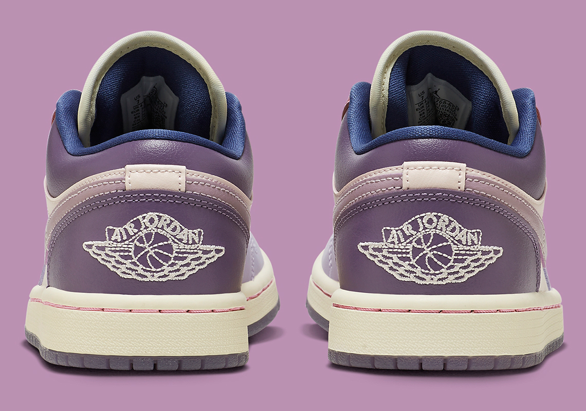 Air Jordan 1 Low Womens Pink Purple Dz2768 651 7