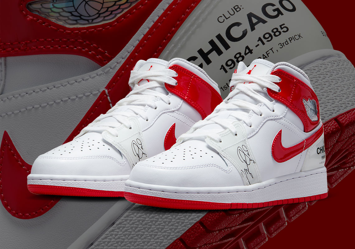 This Air Jordan 1 Mid Commemorates MJ's Rookie Season