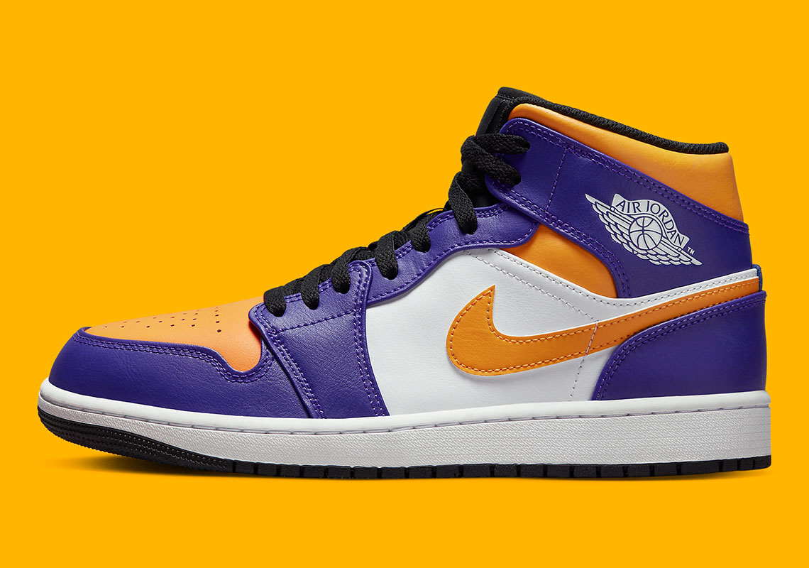 Air Jordan 1 Mid Lakers Dq8426 517 Release Date 8