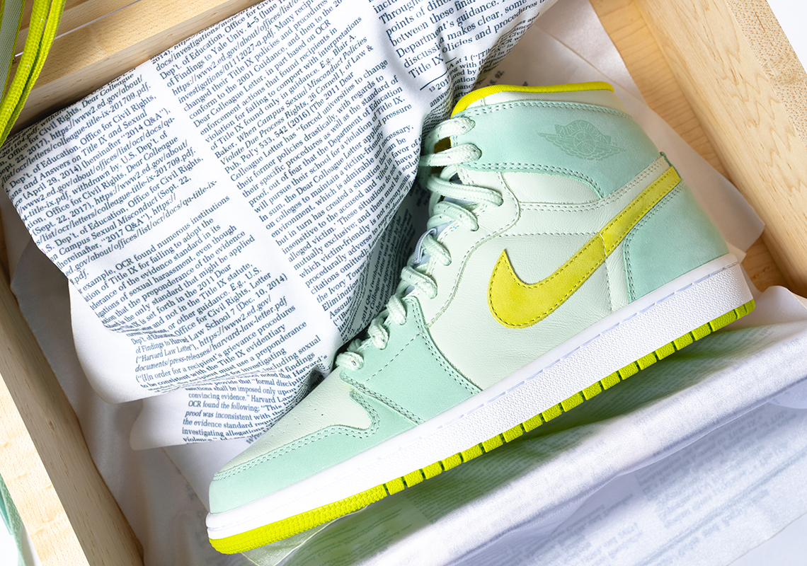 The Extremely Limited Air Jordan 1 Mid "Women In Flight" Represents The University Of Oregon, Women's Athletics, And Title IX