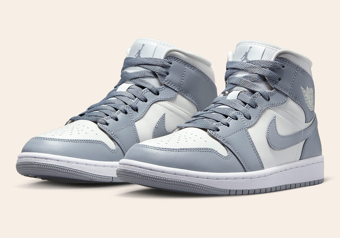 The Air Jordan 1 Mid Goes Grey