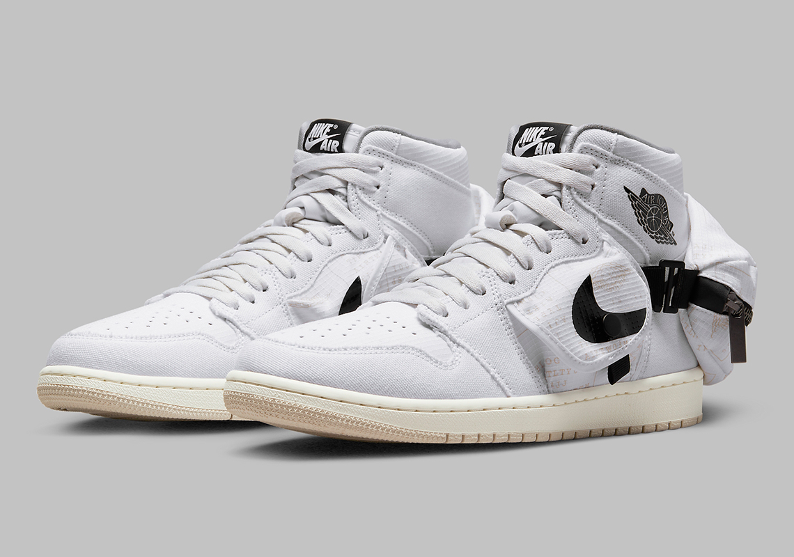 This Air Jordan 1 High Stash “White Nylon” Is Fit For Space Travel