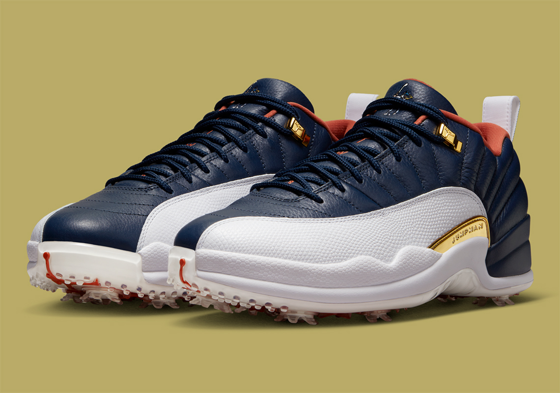 Official Images Of The Eastside Golf x Air Jordan 12 Golf "Midnight Navy"