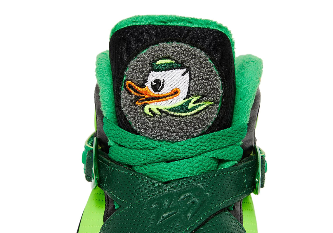 Air Jordan 8 Oregon Ducks Pe Division St Auction Green 6