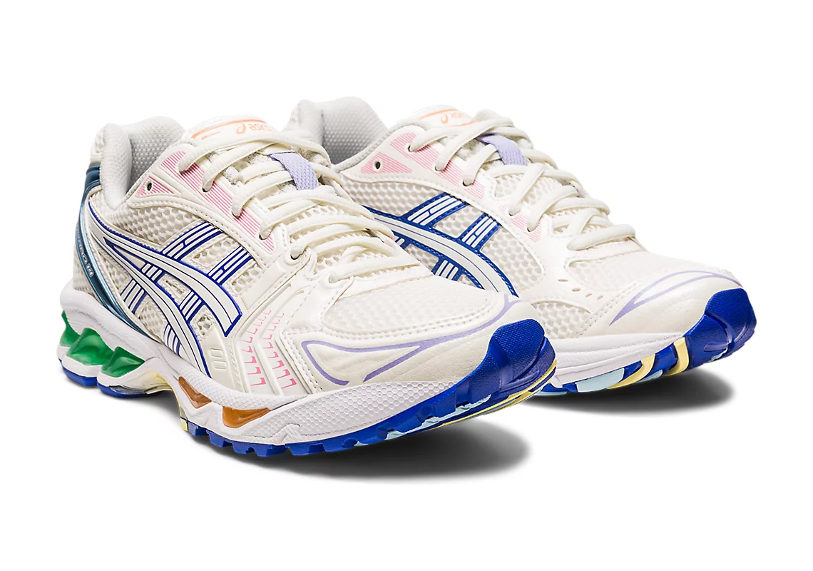 Asics Gel Kayano 14 Marshmallow Rainbow Floral 1202a389 100 2