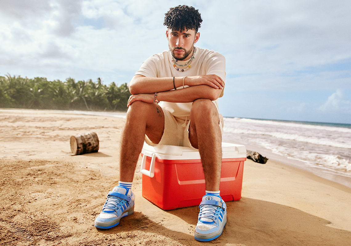 Bad Bunny Adidas Forums Blue 2