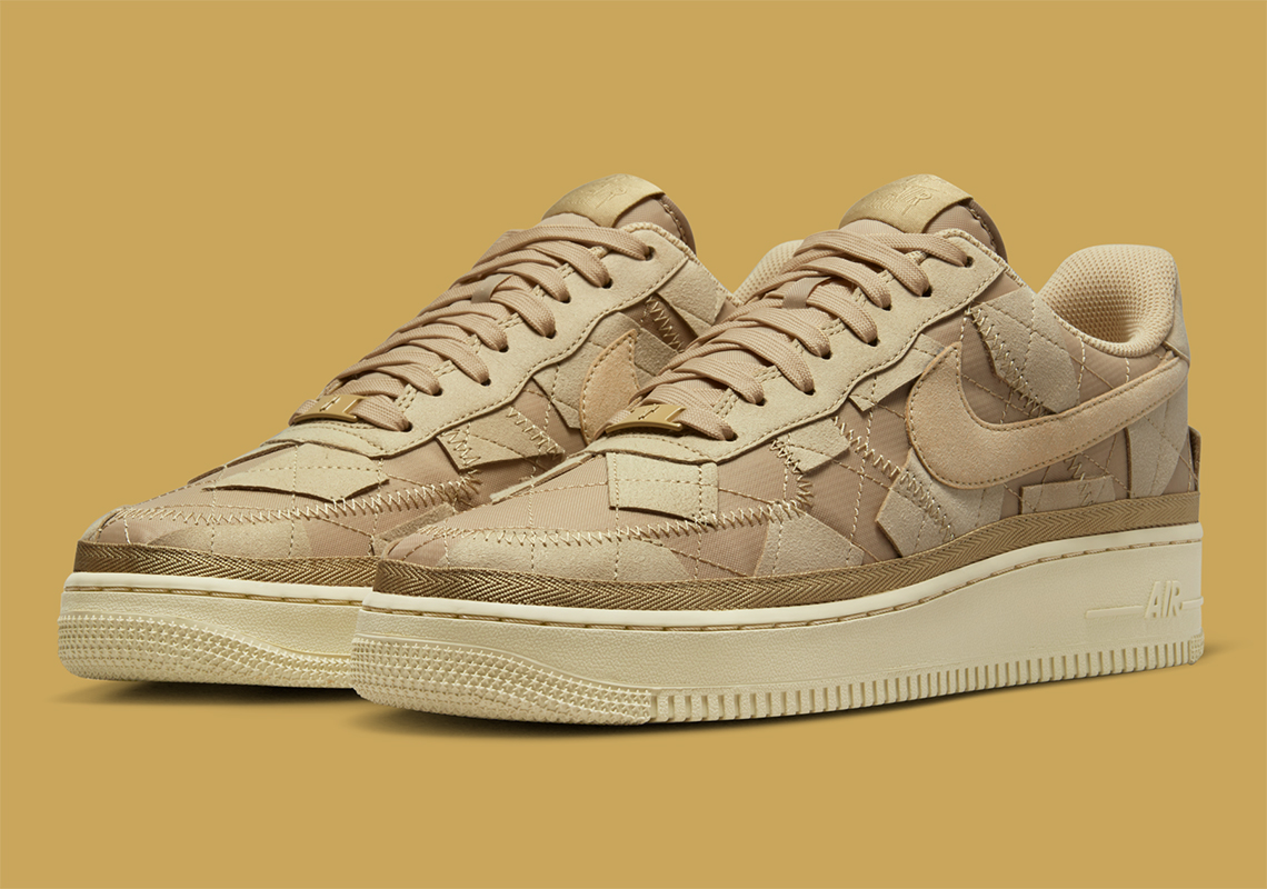 Billie Eilish Nike Air Force 1 Low Wheat Dq4137 200 5