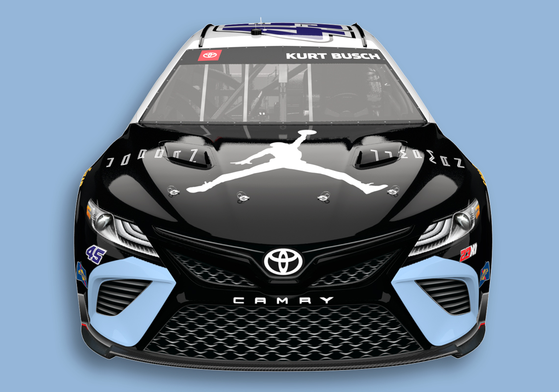 Kurt Busch Air Jordan 11 Concord Toyota Camry 8