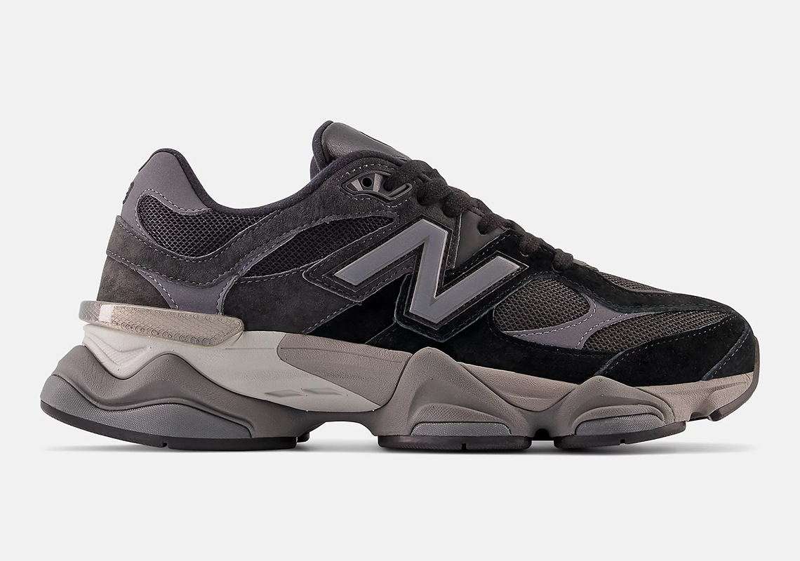 New Balance 9060 U9060blk Black Castlerock 1