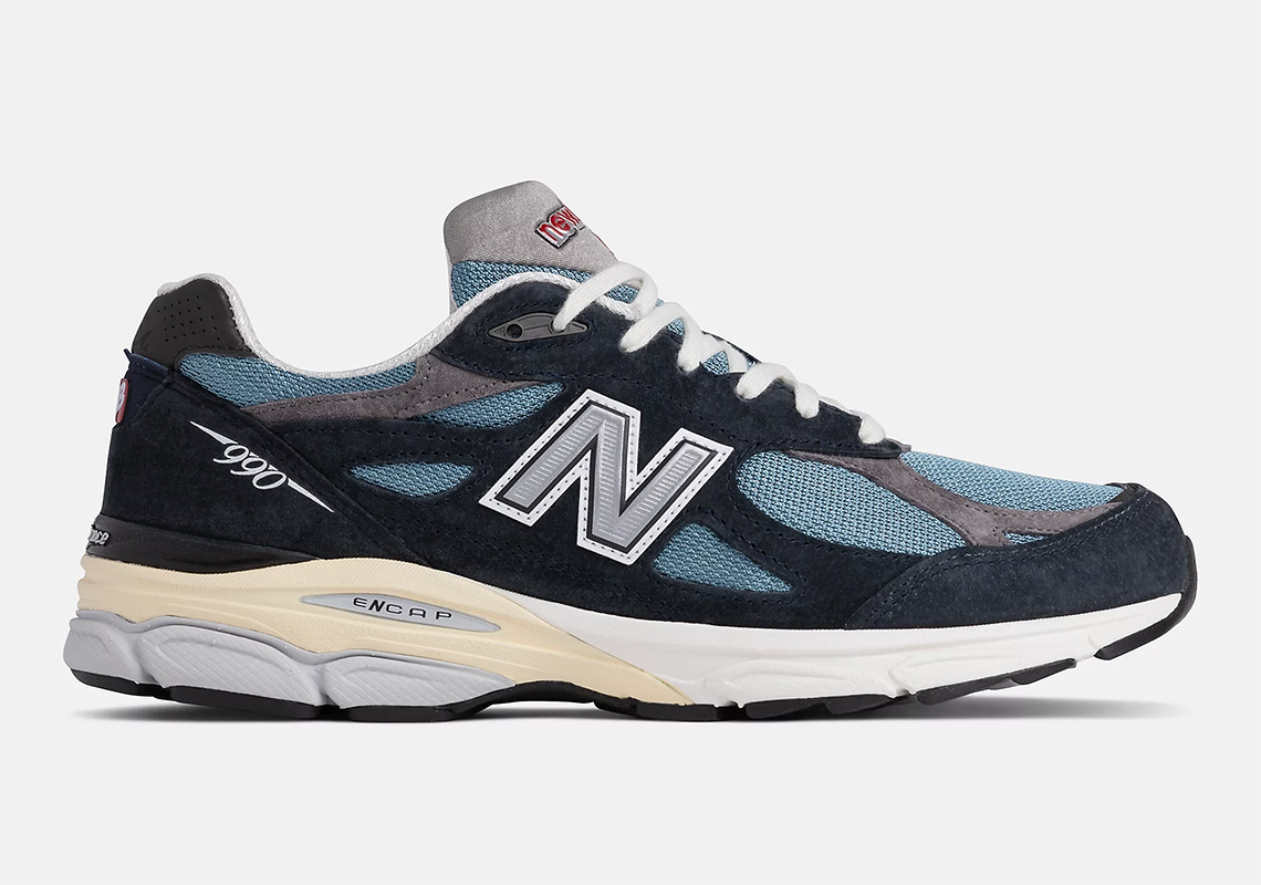 New Balance 990v3 Made In Usa Navy M990te3 1