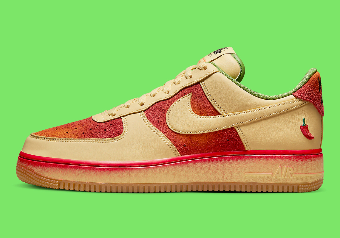 Nike Spices Up The Air Force 1 Low With The "Chili Pepper"