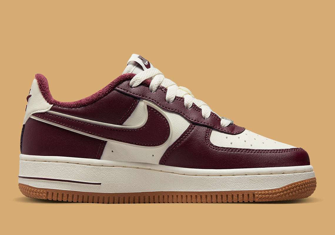 Nike Air Force 1 Low Gs Team Red Gum Dq5972 100 6