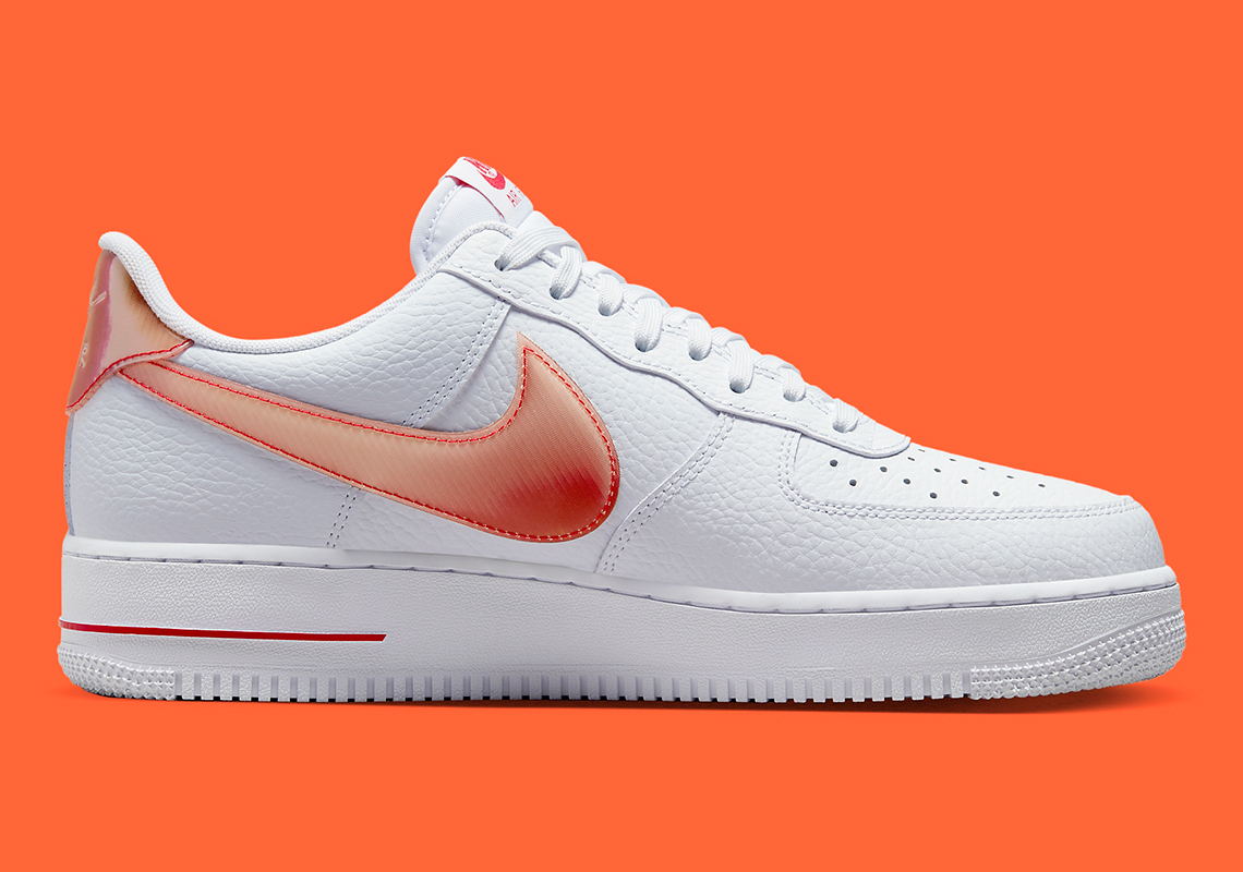 Nike Air Force 1 Low Orange Jumbo Swoosh7