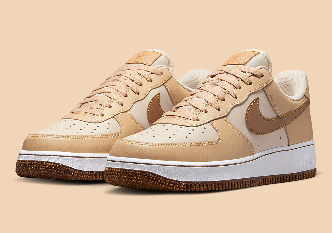 Nike Air Force 1 Low "Inspected By" Features Various Tan Shades