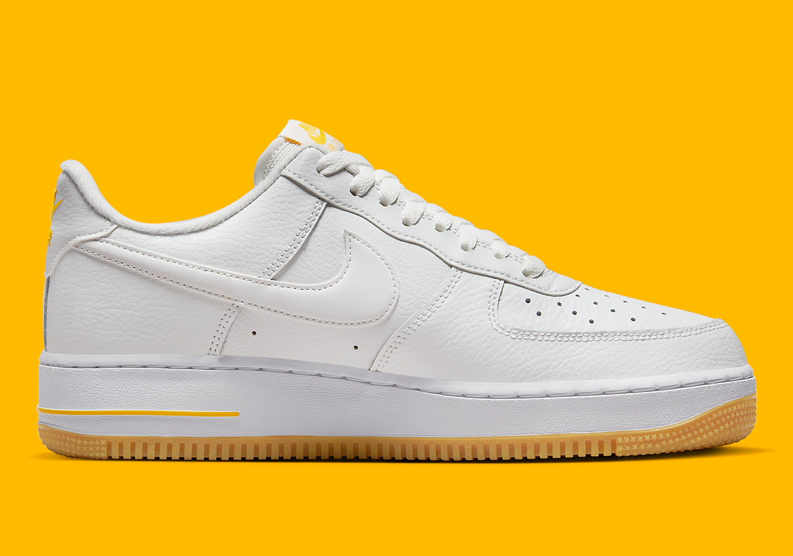Nike Air Force 1 Low White Yellow Gum Dz4512 100 5