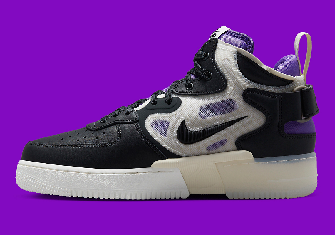 The Nike Air Force 1 Mid React Returns With Purple Accents