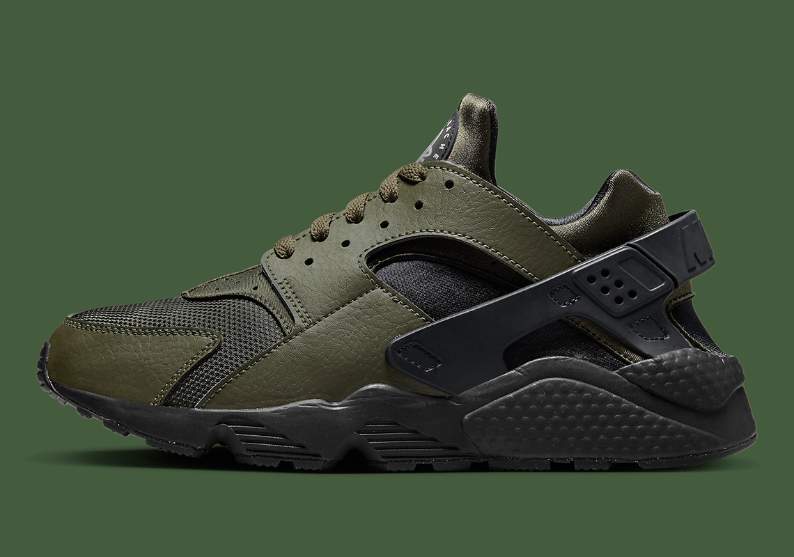 Nike Air Huarache Olive Black Dz4506 300 1