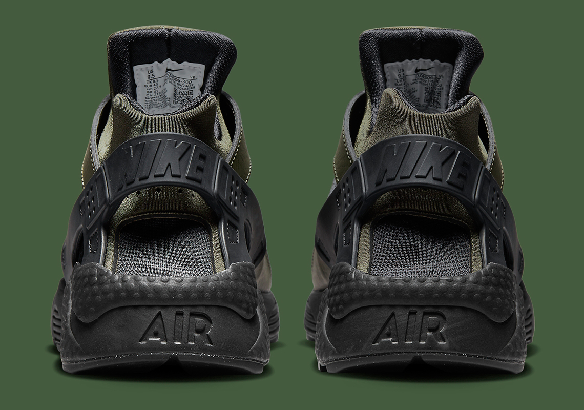 Nike Air Huarache Olive Black Dz4506 300 7