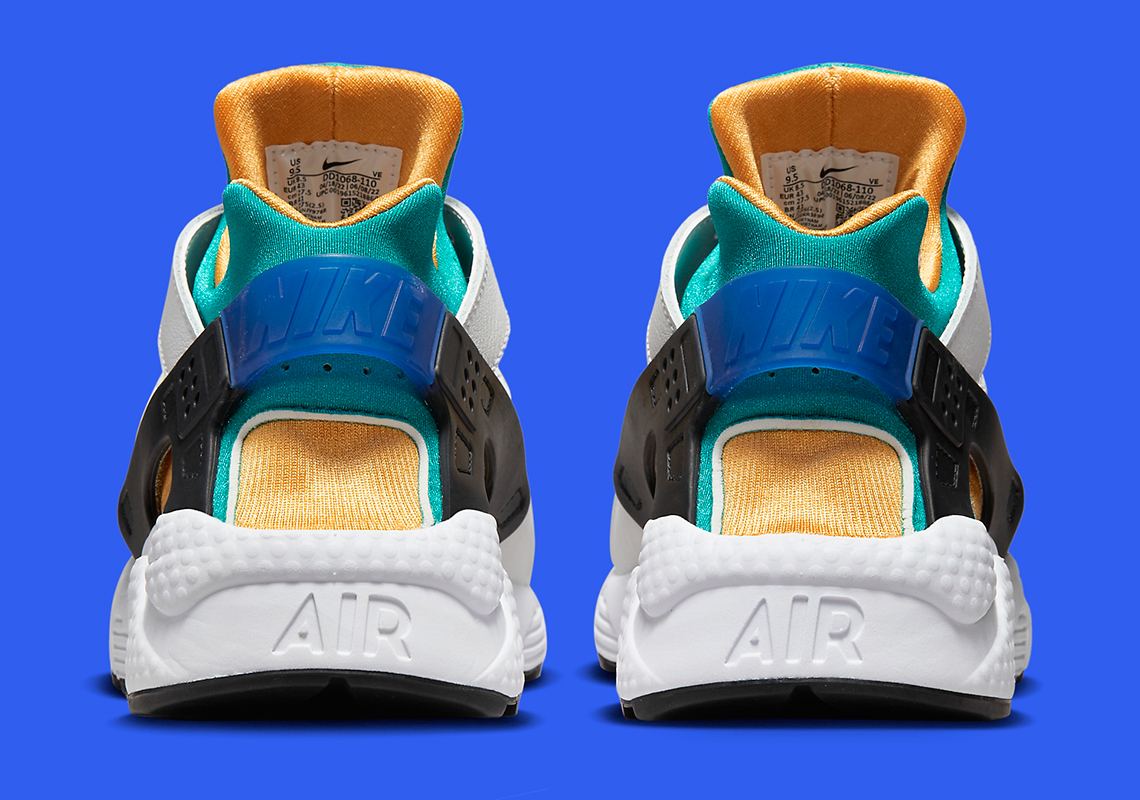 Nike Air Huarache White Blue Emerald Resin Dd1068 110 2