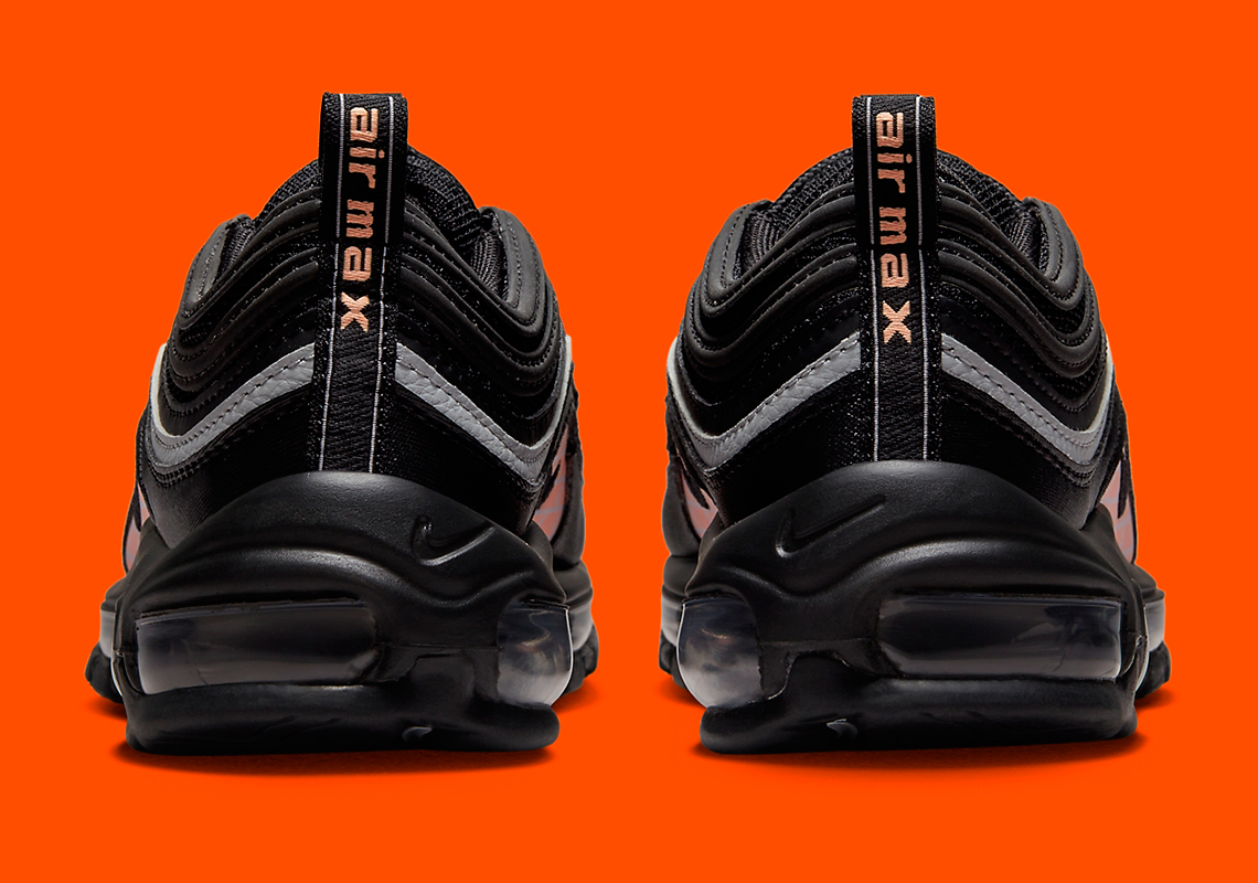 Nike Air Max 97 Gs Black Orange Dz5636 001 6