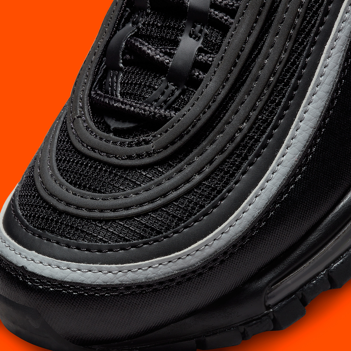 Nike Air Max 97 Gs Black Orange Dz5636 001 8