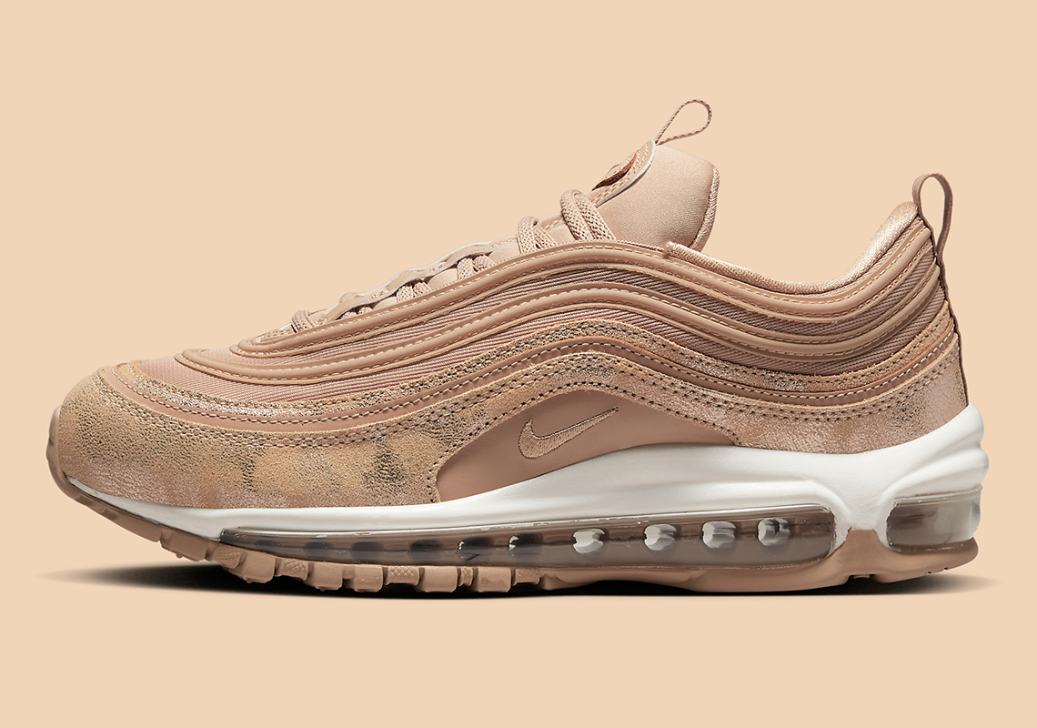 Distressed Tans Hint At Gold On This Nike Air Max 97