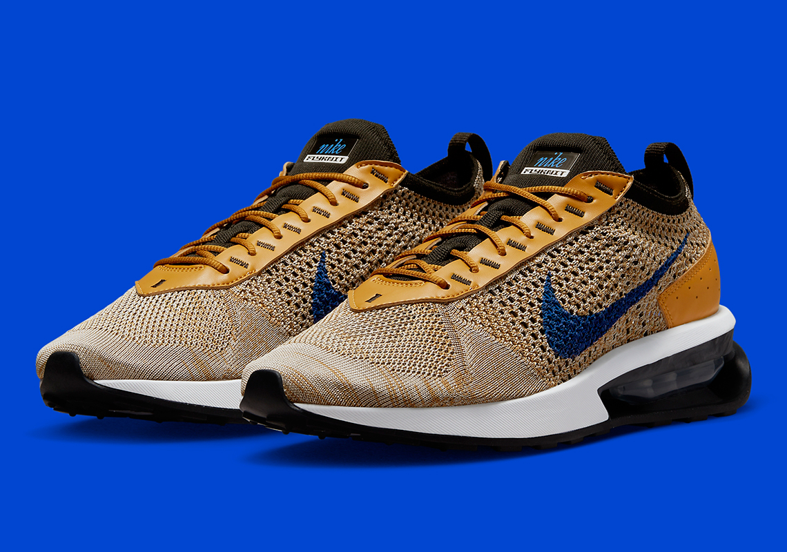 Nike Air Max Flyknit Racer University Gold Royal Fd2764 700 1