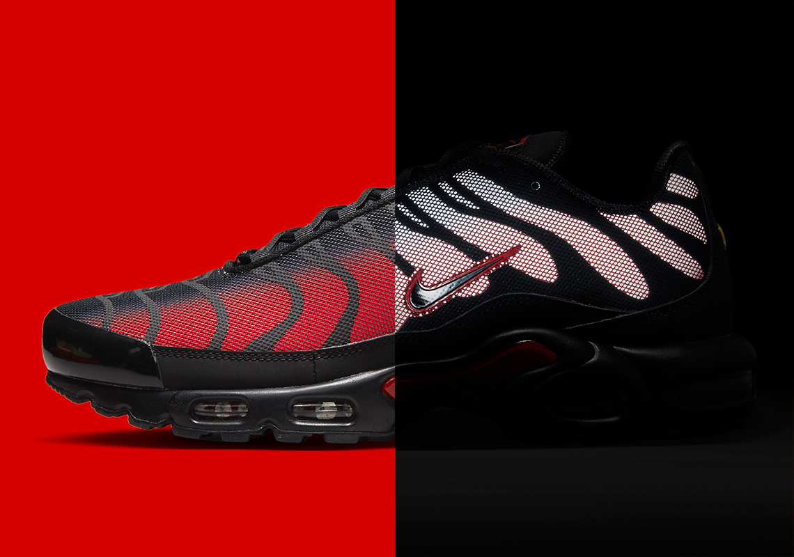 Fully Reflective Uppers Appear On The Nike Air Max Plus