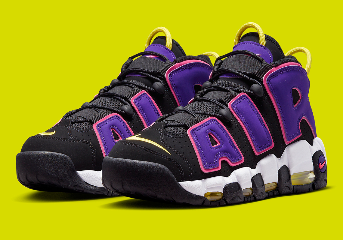 Vibrant Neons Brighten The Nike Air More Uptempo