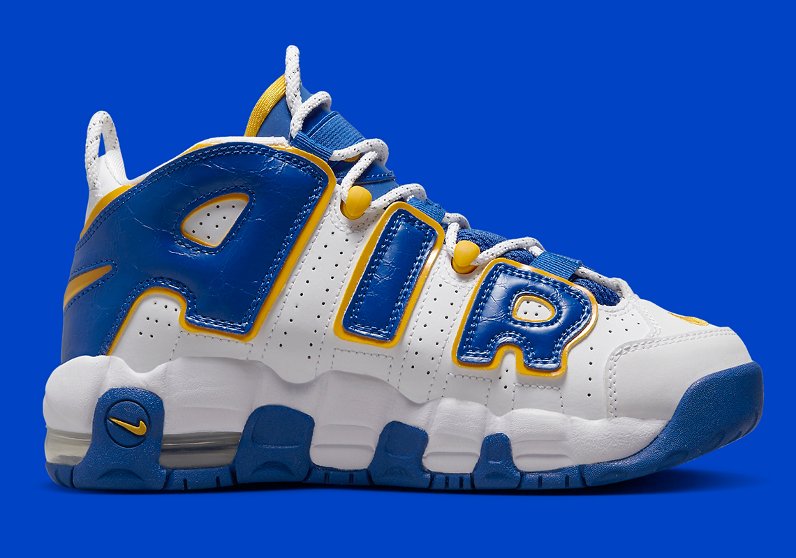 Nike Air More Uptempo Gs Golden State Warriors Dz2759 141 1