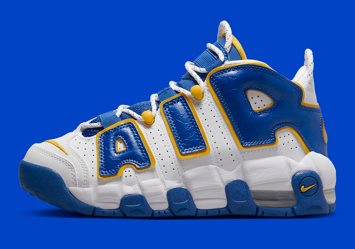 Nike Air More Uptempo Gs Golden State Warriors Dz2759 141 6