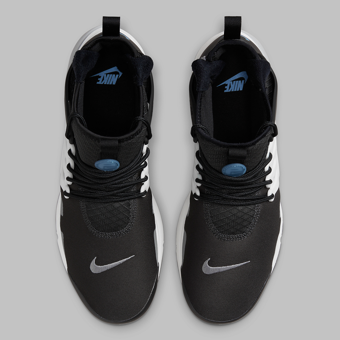 Nike Air Presto Mid Utility Anthracite University Blue Summit White Particle Grey Black Dc8751 002 9