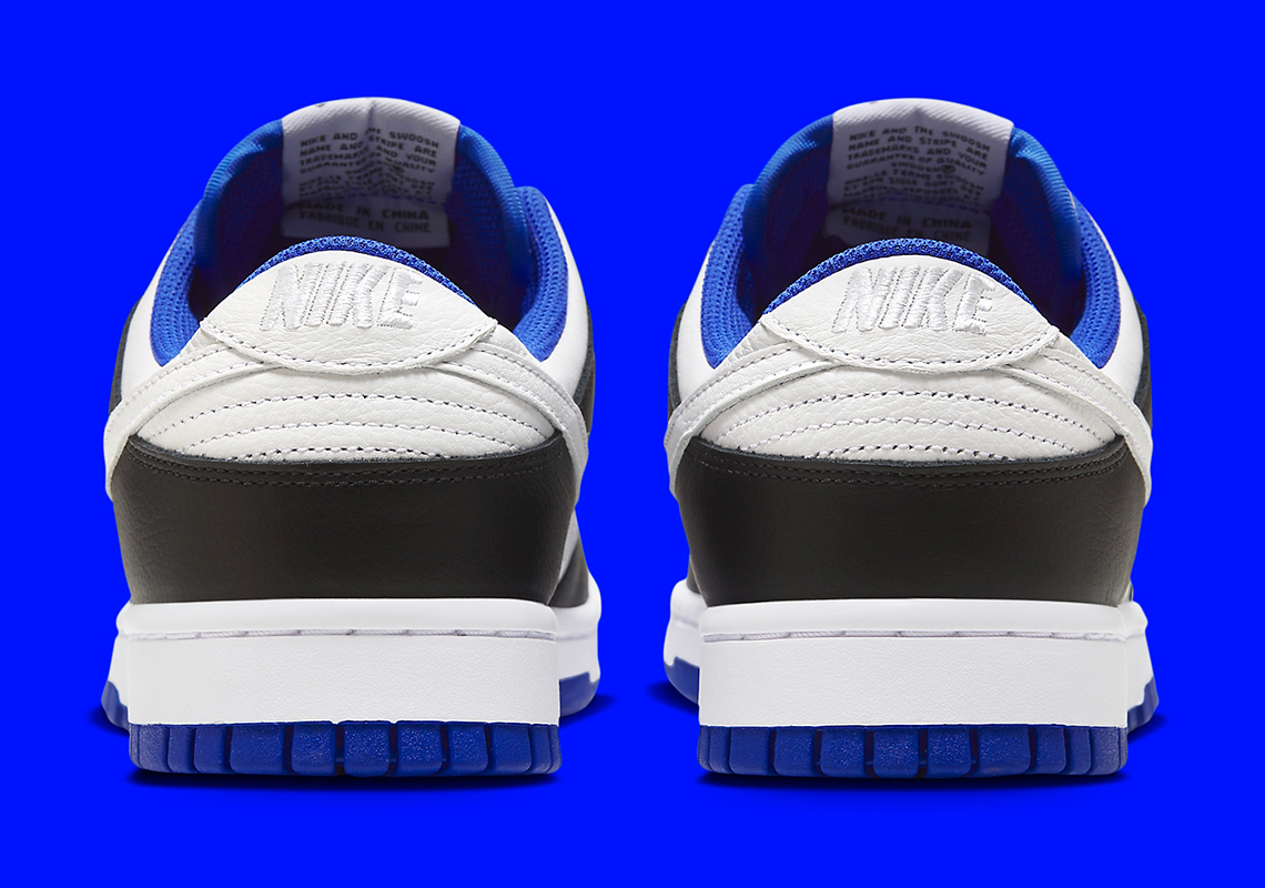 Nike Dunk Low White Black Royal Fd9064 110 3