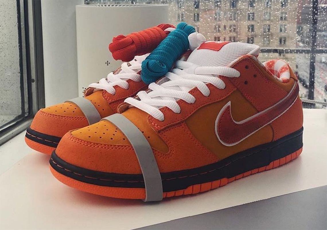 First Official Look At The Concepts x Nike SB Dunk Low "Orange Lobster"